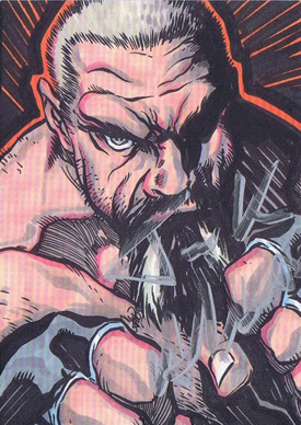 Tank Abbott and Herb Dean Autograph Cards from 5finity 3