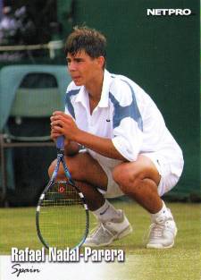 Carte à Collectionner Rafael Nadal Rookie 2003 NetPro - Gradée SGC 9 - Football ? Erreur ?