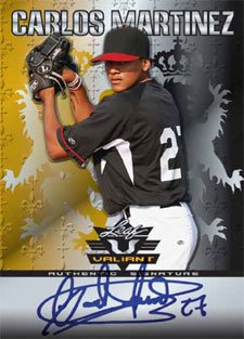 2011 Leaf Valiant Draft Baseball Cards