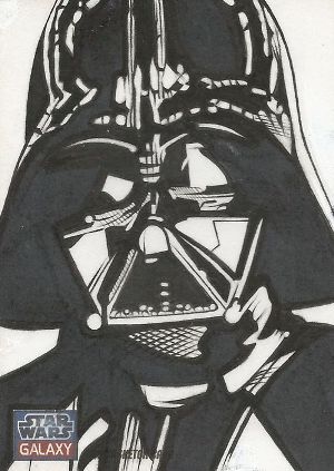 2012 Topps Star Wars Galaxy 7 Trading Cards