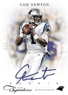 2011 Panini Prime Signatures Football Cards