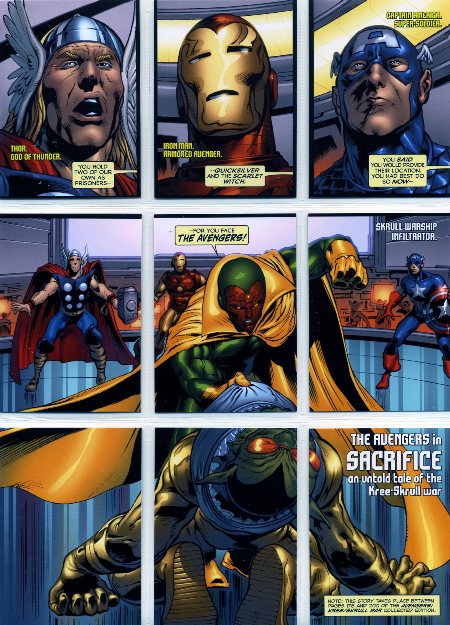 2011 Upper Deck The Avengers: Kree-Skrull War Trading Cards