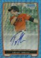 2012 Bowman Baseball Blue Wave Refractor Autographs Are Red-Hot 28