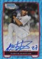 2012 Bowman Baseball Blue Wave Refractor Autographs Are Red-Hot 36