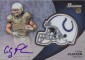2012 Bowman Football Chrome Refractor Rookie Autographs Guide 7