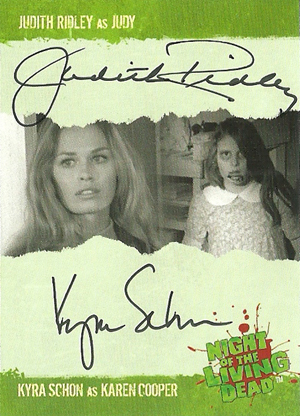 2012 Unstoppable Cards Night of the Living Dead Autographs Guide