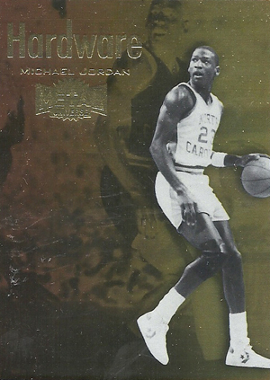fleer metal jordan