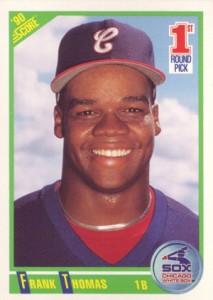 1990 Score Frank Thomas RC 1