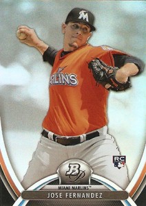 2013 Bowman Platinum Jose Fernandez RC 1