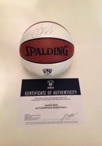 Jason Kidd Signed Basketball 1