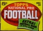 Visual History to Topps Vintage Football Wrappers: 1950 -1980 10