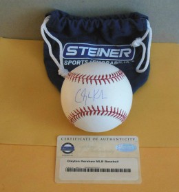Clayton Kershaw Signed Baseball 1