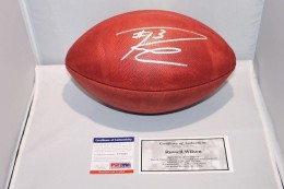 Russell Wilson Signed Football 1