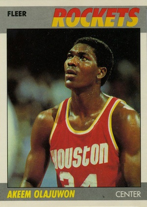 olajuwon rookie card