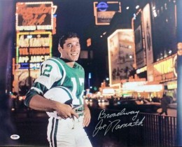 Joe Namath Signed Photo 1