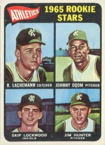 1965 Topps Catfish Hunter RC 1