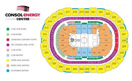 Pittsburgh Penguins Seating Chart 1