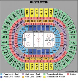 Anaheim Ducks Seating Chart 1