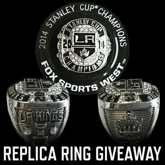 Los Angeles Kings Give Fans Replica 2014 Stanley Cup Rings