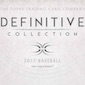 2017 Topps Definitive Collection Baseball