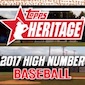 2017 Topps Heritage High Number Baseball