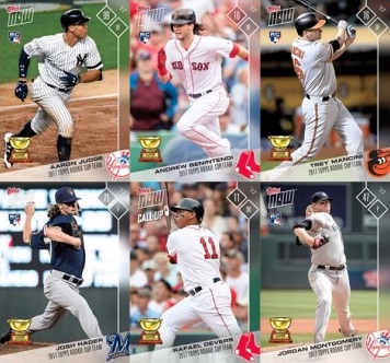 2017 Topps Now MLB All-Star Rookie Team Checklist, Set Info, Autograph