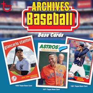 2018 Topps Archives Baseball