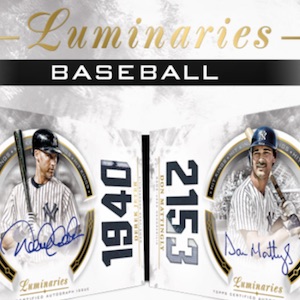 2018 Topps Luminaries Baseball