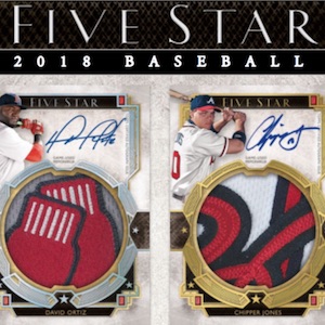 2018 Topps Five Star Baseball