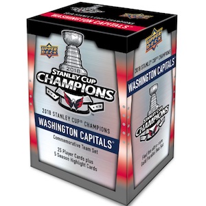 2018 Upper Deck Washington Capitals Stanley Cup