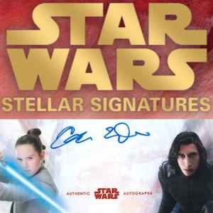 2018 Topps Star Wars Stellar Signatures
