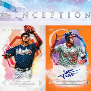2019 Topps Inception Baseball