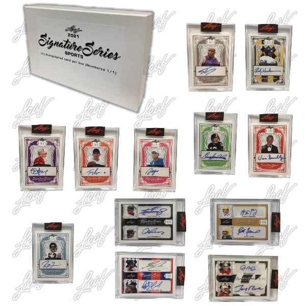 2021 Leaf Signature Series Sports Cards - Checklist Added