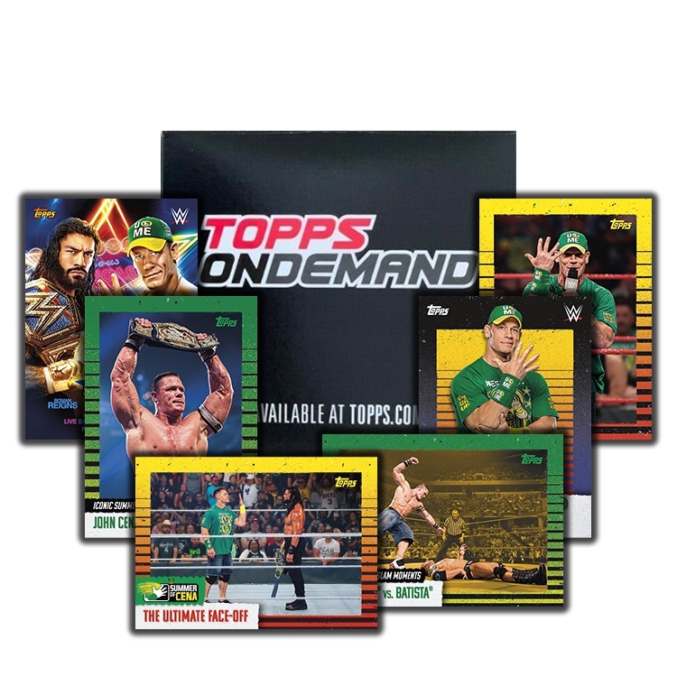 2021 Topps WWE Summer of Cena Wrestling Cards