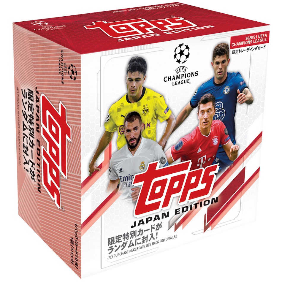 2020-21 Topps UEFA Champions League Japan Edition Soccer Cards Checklist and Odds
