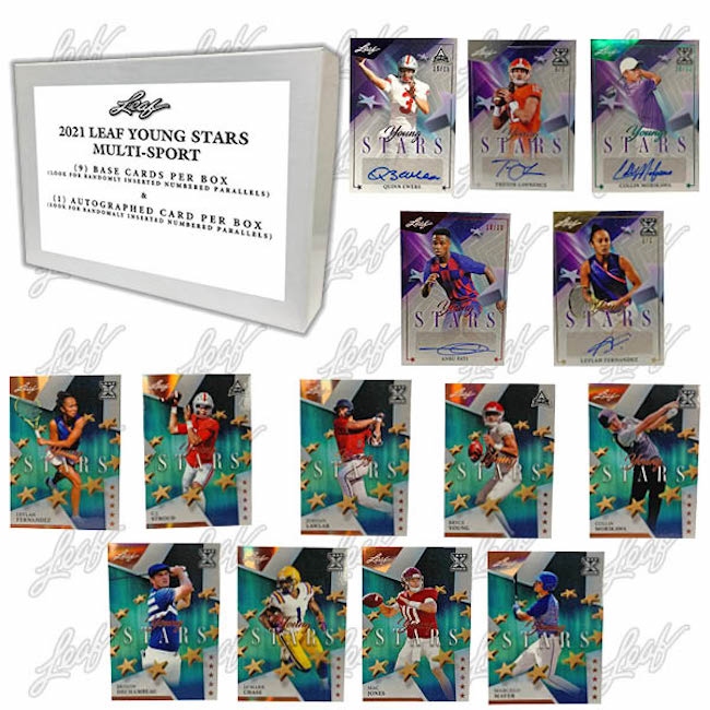 2021 Leaf Young Stars Multi-Sport Cards Checklist