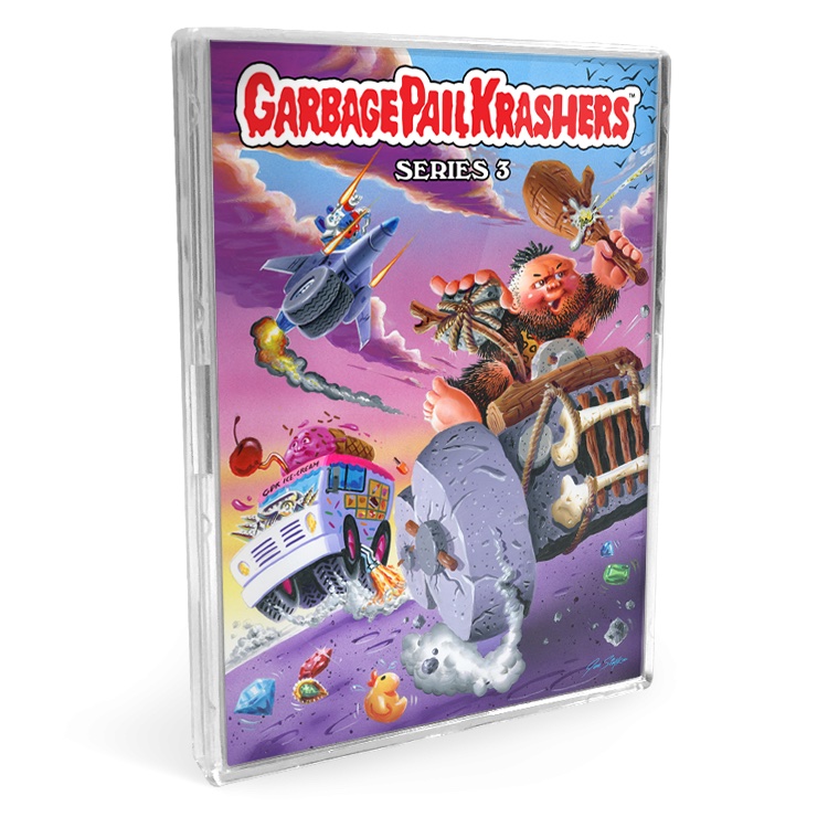 2022 Topps Garbage Pail Krashers Series 3 Sticker Cards Checklist