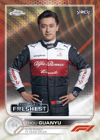 2022 Topps Chrome Formula 1 Checklist, F1 Set Info, Boxes, Date