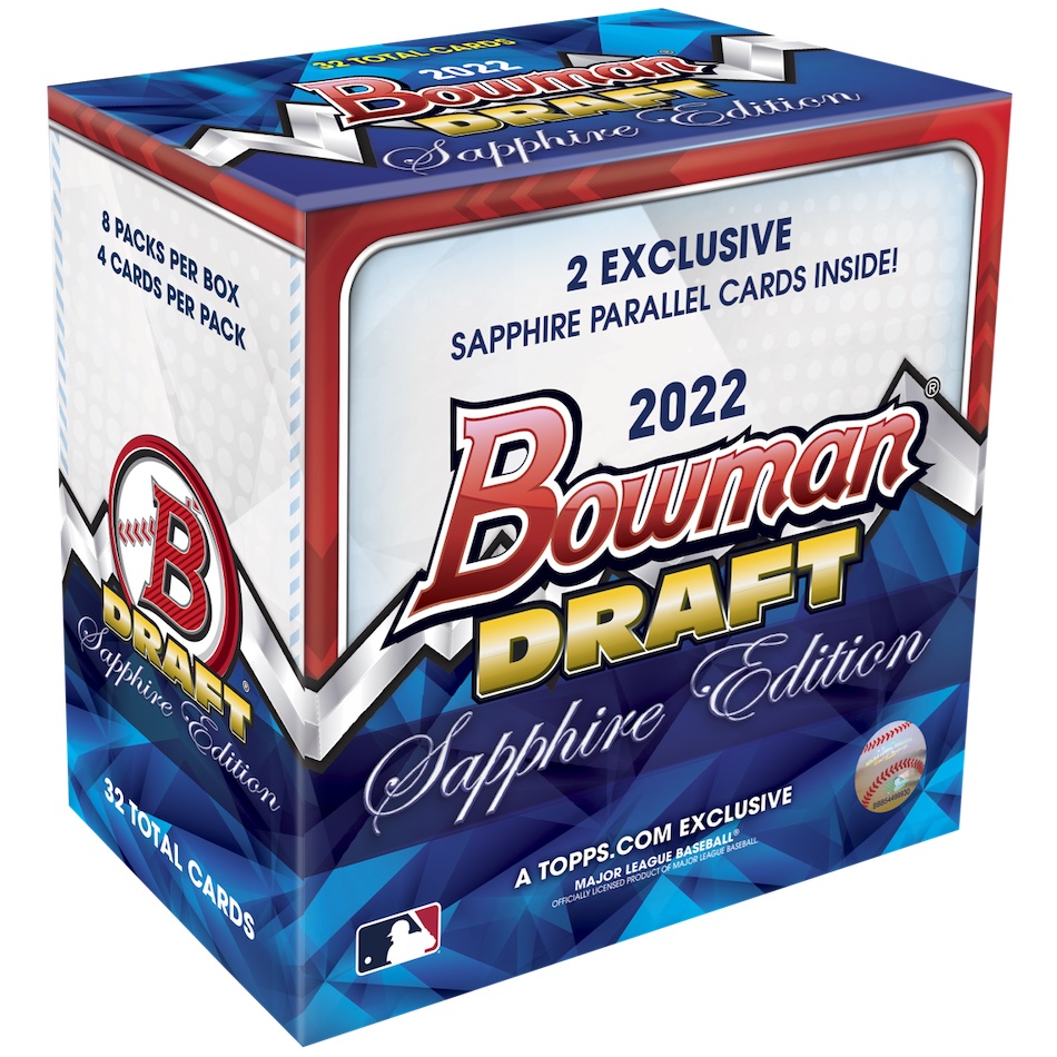 2022 Bowman Draft Sapphire Edition Baseball Cards Checklist and Odds