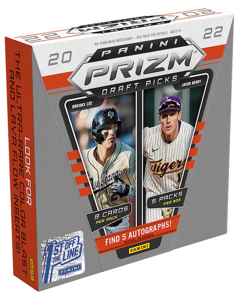 2022 Panini Prizm Draft Picks Baseball Checklist, Set Info, Boxes