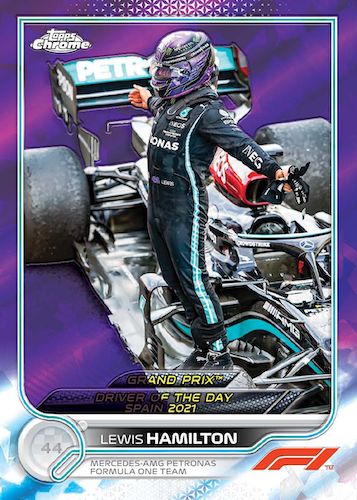2022 Topps Chrome Sapphire Formula 1 Checklist Info, Buy Boxes