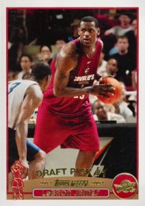 topps 221 lebron james