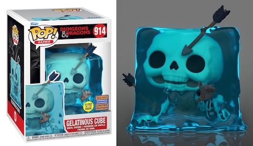 Funko Pop Gelatinous Cube D&D 576 - Comic Con 2020 - Neuf Scellé