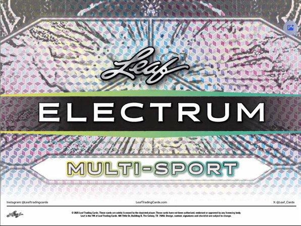 2025 Leaf Electrum Hobby Multi-Sport Set Review and Checklist