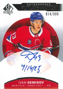 2025-26 Upper Deck SP Authentic Hockey Set Review and Checklist 13