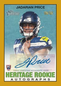 2026 Topps Heritage Football Set Review and Checklist 11